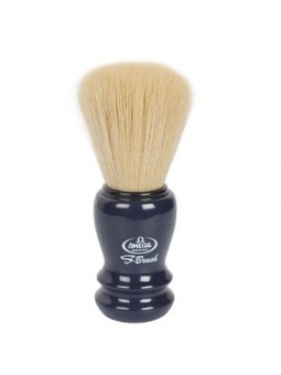 Omega Synthetic Fiber Blue Handle Shaving Brush