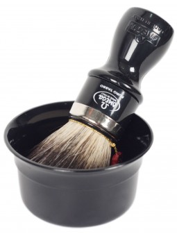 Omega Black Shaving Bowl 