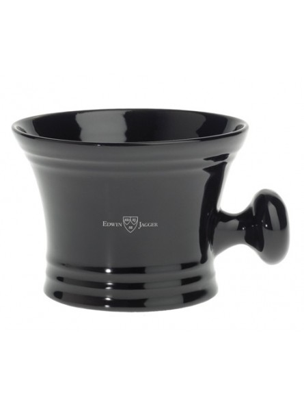 Edwin Jagger Porcelain Ebony Shaving Bowl 