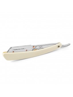 Navaja Barbero Acero Inoxidable Parker 34 Marfil