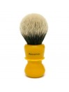 Shavemac Shaving Brush RB3 Silvertip 2-Band 50mm Butterscotch