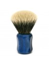 Shavemac Shaving Brush MB2 Silvertip 2-Band Fan Shape 50mm Blue/Marble