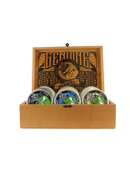 Caja Madera Pomadas Hey Joe