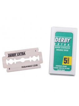 5 Double Edge Derby Blades