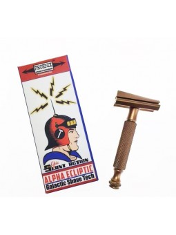 Maquinilla afeitar clásica Slant Alpha Ecliptic Phoenix Artisan Accoutrements Aluminio Bronce