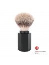 Mühle Shaving Brush Hexagon Graphite Silvertip Fibre