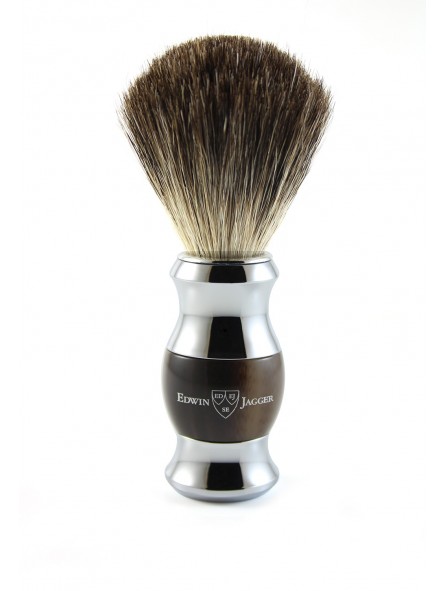 Brocha de Afeitar Pure Badger Imitación Cuerno